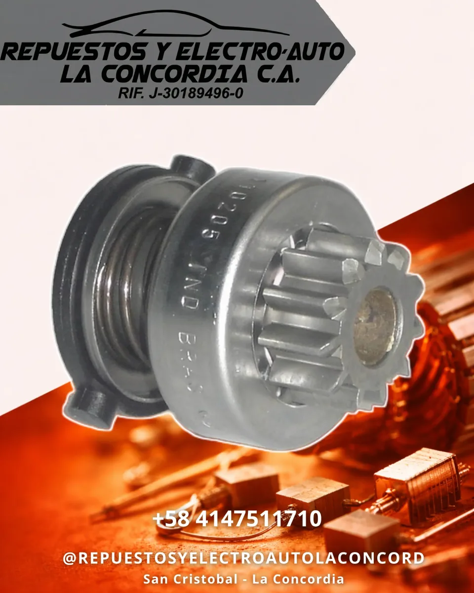 BENDIX ARR FIAT PALIO SIENA TEMPRA/RENAULT 19 11D 10SPL SIST BOSCH