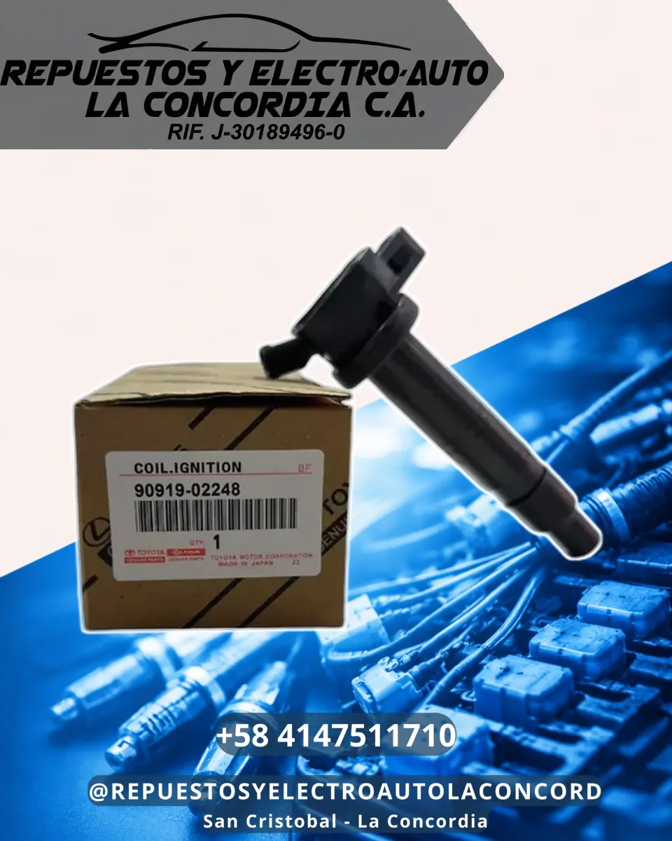 BOBINA TOYOTA HILUX KAVAK FORTUNER 2006/2009